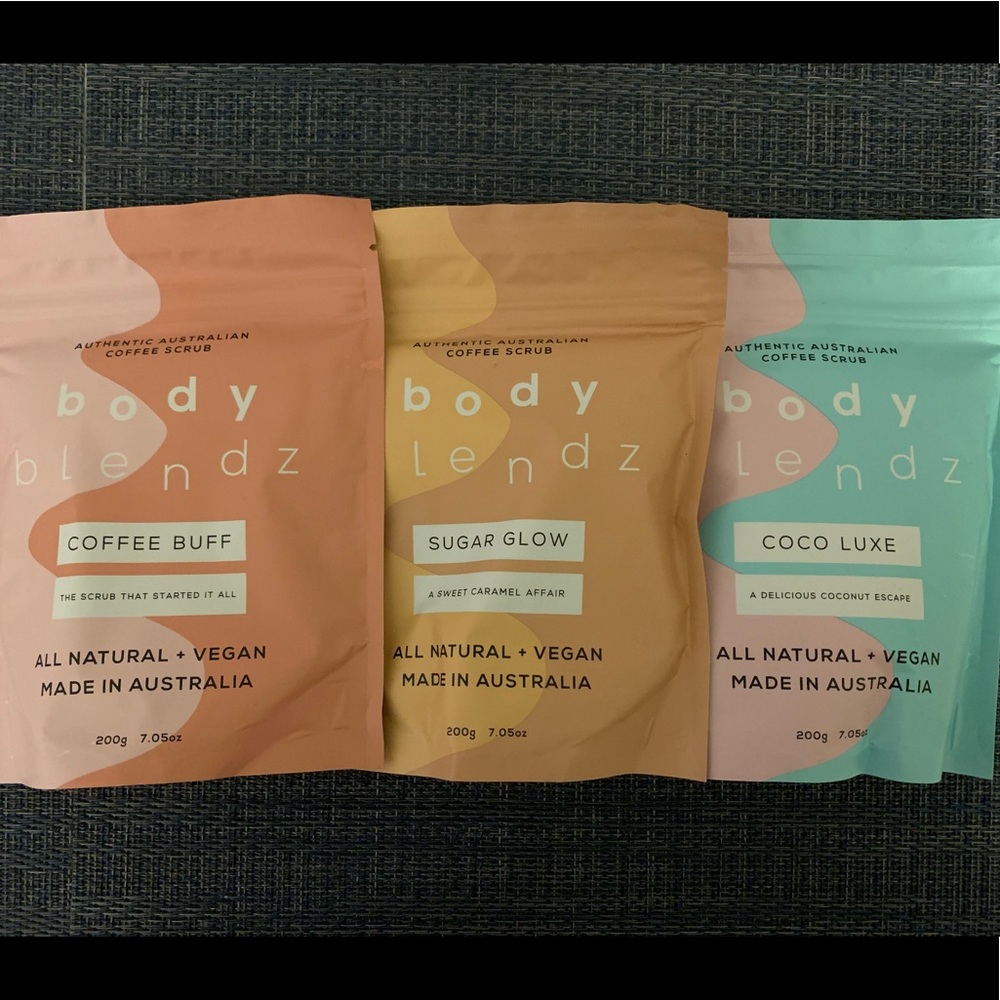 body blendz authentic Australian coffee scrub